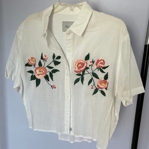 Rails embroidered short sleeve